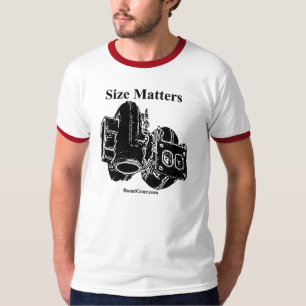 サイズの問題-ターボチャージャーの信号器のTシャツ Tシャツ