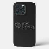 サイズの問題 – デートすることアドバイスInnuendo Case-Mate iPhoneケース (裏面)