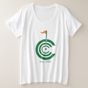 サイズのTシャツとColfaxのカントリークラブの女性 プラスサイズTシャツ