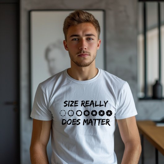 サイズはやっぱり大事な写真 Tシャツ