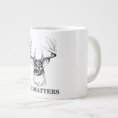 サイズはジャンボマグ重要です ジャンボコーヒーマグカップ (正面右)