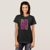 サイズは重要1 Tシャツ (正面フル)