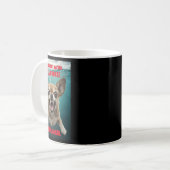 サイズは…恐れはない!シール コーヒーマグカップ (正面左)