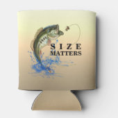 サイズマティーズ低音おもしろい魚釣りクーラーボックス 缶クーラー (裏面)