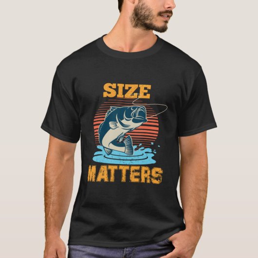 サイズマティーズ魚釣り Tシャツ (正面)