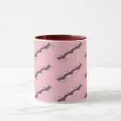 サイズリングベーコンブレックファーストフードフライドストリップミート マグカップ (中央)