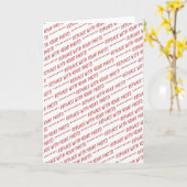 サイズ固有の8x10写真テンプレート カード (黄色い花)