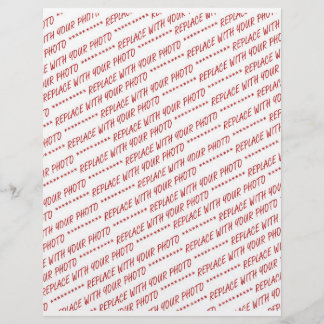 サイズ固有の8x10写真テンプレート チラシ