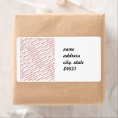 サイズ固有の8x10写真テンプレート ラベル (インサイチュ)