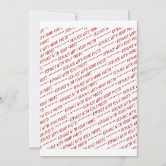 サイズ固有の8x10写真テンプレート 招待状