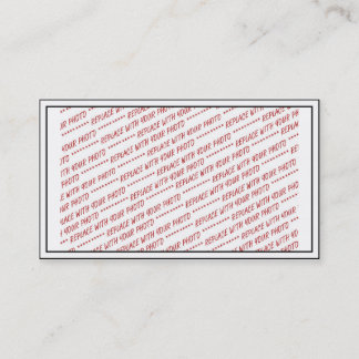 サイズ固有 – 7x5フォト用 – フレーム 名刺