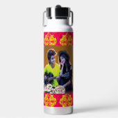 サイズ：ウォーターボトル(25 oz)トール銅真空 ウォーターボトル (正面)