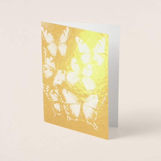 サイズ：標準(5"x7")Cで輝きと喜び 箔カード (正面)