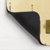 サイズ、母集団のOlneyグラフ マウスパッド (コーナー)