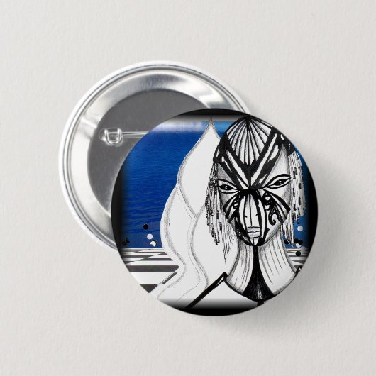 "サイズ" 缶バッジ (正面&裏面)