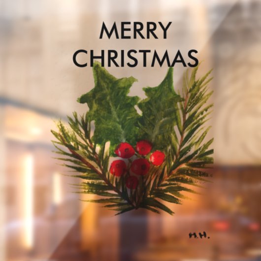 サイズ： 20" x 30"、スタイル：部分的な透明デザイン ウィンドウサイン (シート2)