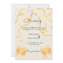 サイズ: 5" x 7"のフラットな招待状