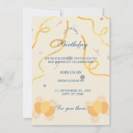 サイズ: 5" x 7"のフラットな招待状 招待状