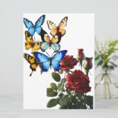 サイズ: 6.5インチx 8.75インチありがとう、こんにちは、または私はあなたを愛している カード (スタンド正面)