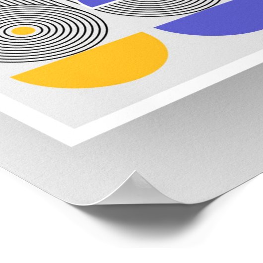 サイズA4バウハウスアートポスター10.2 ポスター (角)