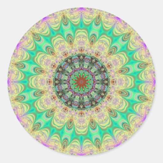 サイダラ#021ステッカー ラウンドシール (正面)