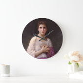 サイチェ1892ウィリアム・ブーゲロー ラージ壁時計 (ホーム)