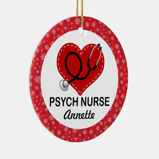 サイチナースクリスマスギフトオーナメント セラミックオーナメント (右)