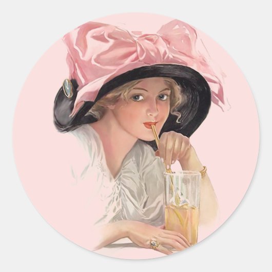 サイッピングソーダ ラウンドシール (正面)