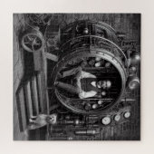 サイティビクトリアンストSteampunkタイムマシンV5.1 R ジグソーパズル (横)