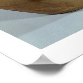 サイテ島のホアイルオウムのカノピーの瓶（アラバスター） ポスター (角)