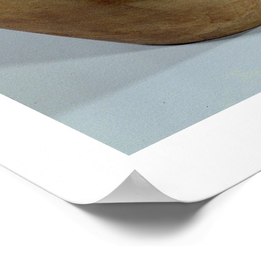 サイテ島のホアイルオウムのカノピーの瓶（アラバスター） ポスター (角)