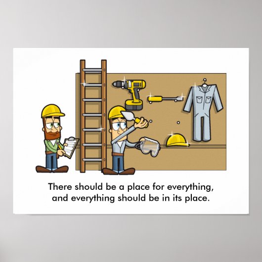 サイトハウスキーピング001 ポスター (正面)