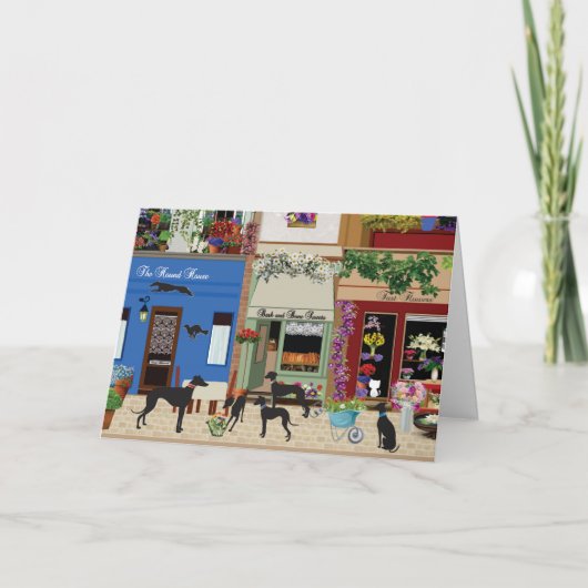 サイトハウンド - ハウンドの日 ノートカード (正面)