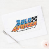 サイトロゴ付きシール 長方形シール (封筒)