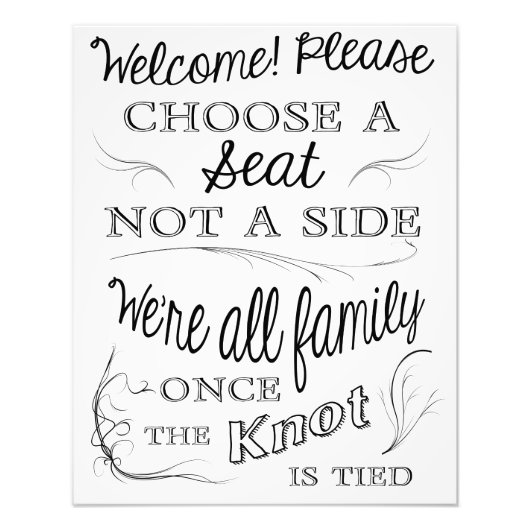 サイドではなくシートを選択 フォトプリント            (正面)