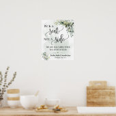 サイドの儀式のユーカリではなく結婚シートを選ぶ ポスター (キッチン)