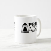 サイドの川岸のプライド、カリフォルニア コーヒーマグカップ (正面右)