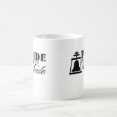 サイドの川岸のプライド、カリフォルニア コーヒーマグカップ (中央)