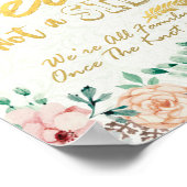 サイドの看板ポスターではないフローラ結婚を選ぶ ポスター (角)