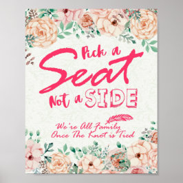 サイドの看板ポスターではないフローラ結婚を選ぶ ポスター