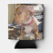 サイドアイドッグミーム両面黒 缶クーラー (正面)