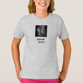 サイドウォークサーファープロイメージグレー スケーターTシャツ Tシャツ