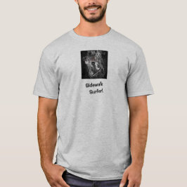 サイドウォークサーファープロイメージグレー スケーターTシャツ Tシャツ