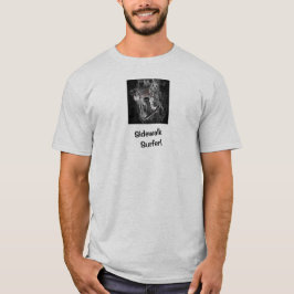 サイドウォークサーファープロイメージグレー スケーターTシャツ Tシャツ