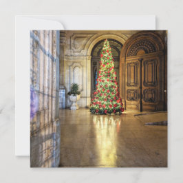 サイドウォーク・サファリのリスボン ドア クリスマス カード