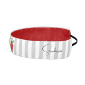 サイドカスタムの文字スクリプトのサイドストロベリーブルー アスレチックヘッドバンド (右)