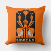 サイドカーカクテルアールデコ クッション (正面)