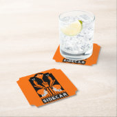 サイドカーカクテルアールデコ ペーパーコースター (インサイチュ)