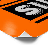 サイドカーカクテルアールデコ ポスター (コーナー)