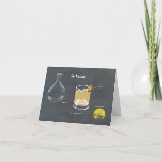 サイドカーカクテル カード (正面)